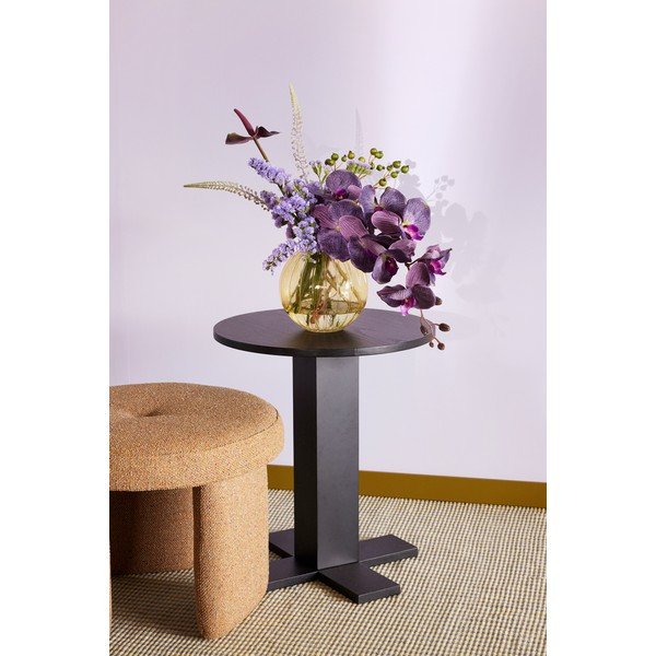 Taburet v hořčicové barvě Rocco – Hübsch-image-1