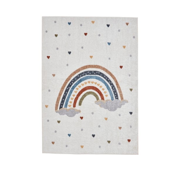 Krémový dětský koberec 80x150 cm Vida Rainbow – Think Rugs