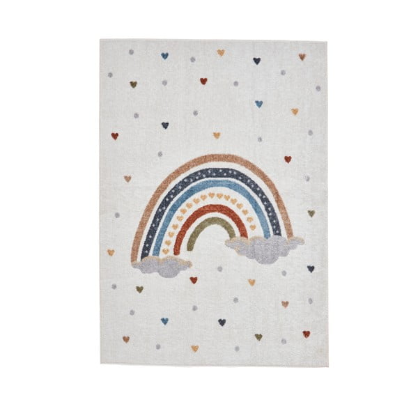 Krémový dětský koberec 120x170 cm Vida Rainbow – Think Rugs