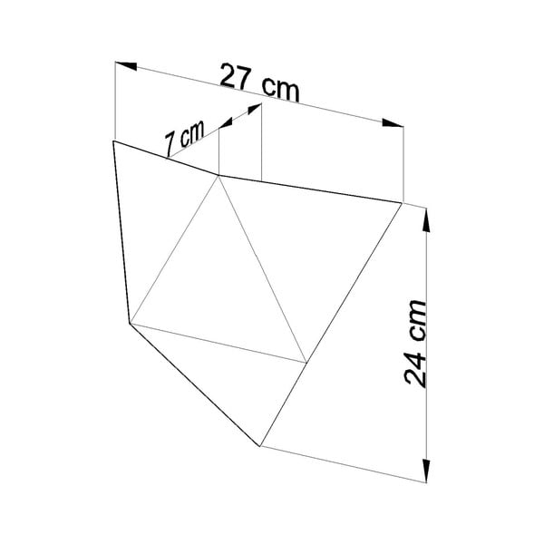 Bílé nástěnné svítidlo Sollux Estel-image-2