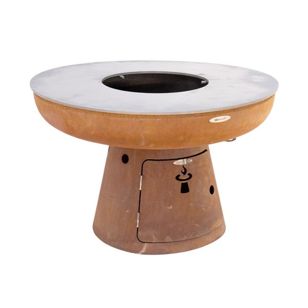 Gril na dřevěné uhlí ø 102 cm Nero L – Remundi-image-2