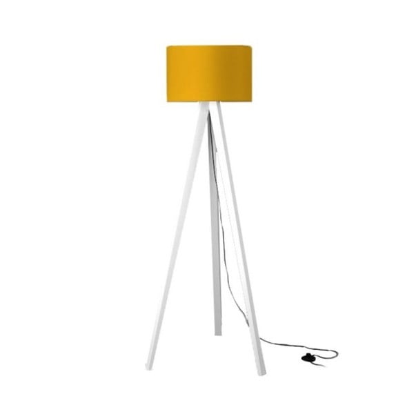 Stojací lampa Tripod Yellow/White
