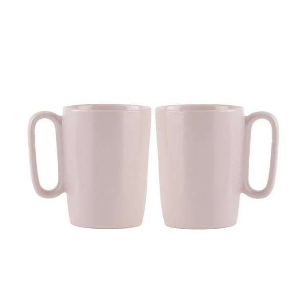 Růžové hrnky z kameniny v sadě 2 ks 250 ml Fuori – Vialli Design