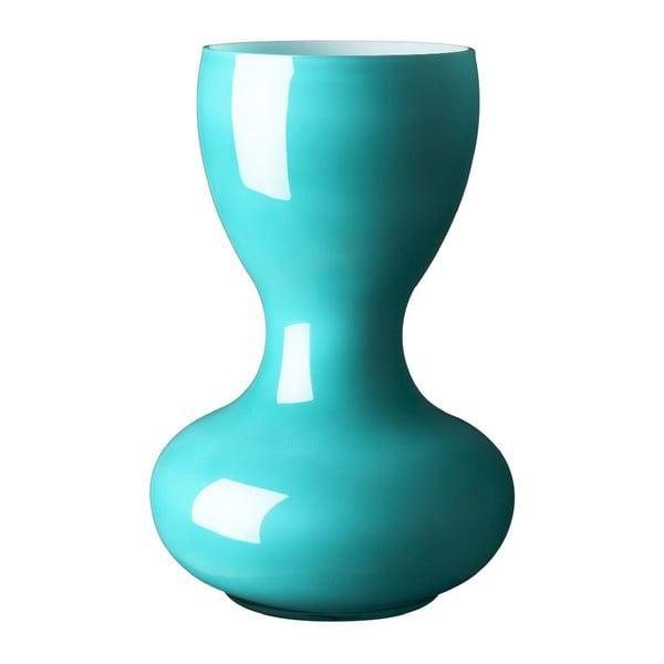Váza Ballone 20 cm, tyrkysová