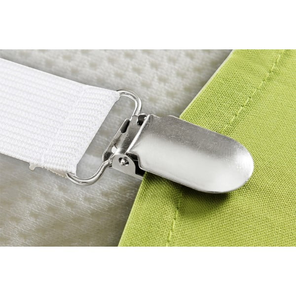 Bílé napínáky na prostěradlo v sadě 3 ks 2,5x100 cm – Maximex-image-1