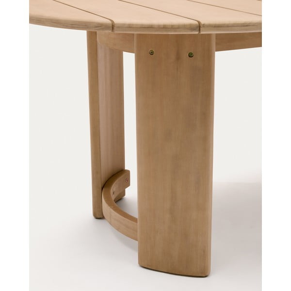 Jídelní stůl z eukalyptového dřeva 110x280 cm Xoriguer – Kave Home-image-3