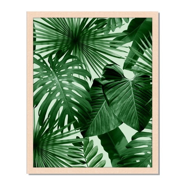 Obraz v rámu Liv Corday Scandi Plant, 40 x 50 cm