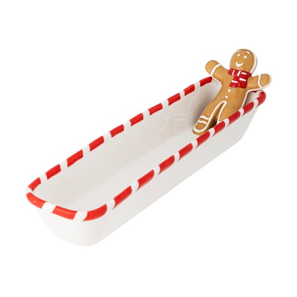 Bílá keramická miska s vánočním motivem 110 ml Ginnie – Bloomingville-image-3