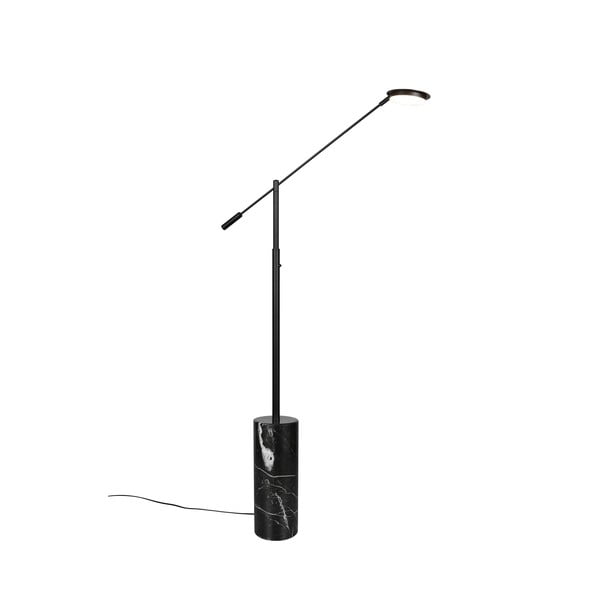 Černá LED stojací lampa (výška 145 cm) Fiore – Trio Select-image-1
