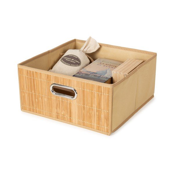 Bambusový košík 31x31x15 cm Anji – Compactor