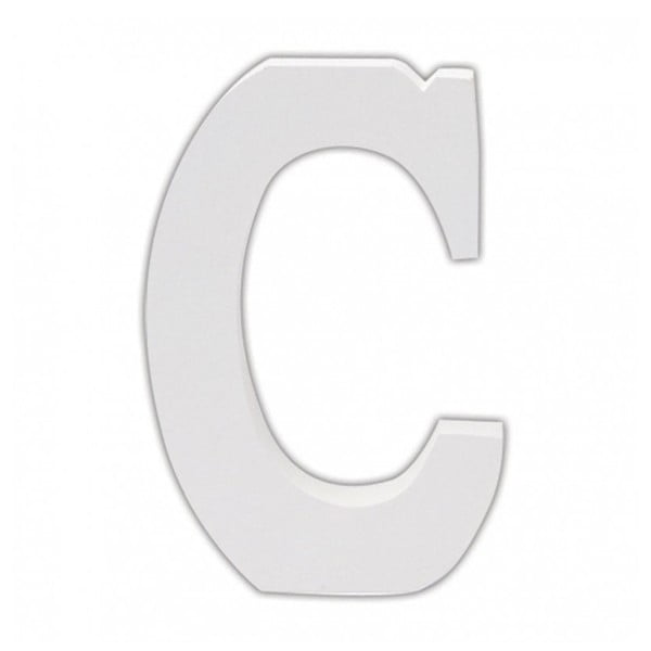 Dřevěné písmeno C