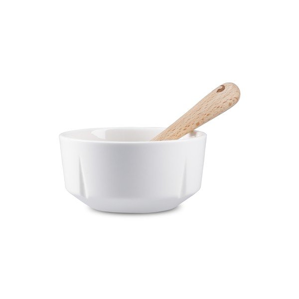 Bílá porcelánová/dřevěná miska na dip Grand Cru – Rosendahl