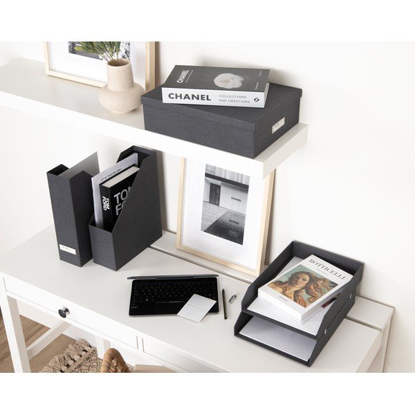 Kartonové organizéry na dokumenty v sadě 5 ks Holger – Bigso Box of Sweden-image-2