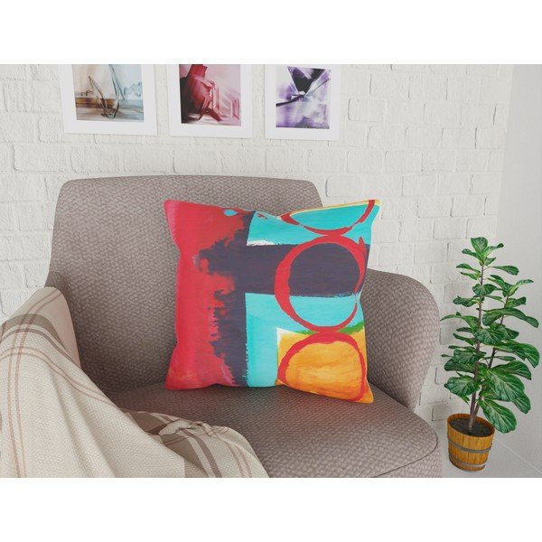Povlak na polštář Vitaus Vinalo Pop Art Duro, 43 x 43 cm-image-1