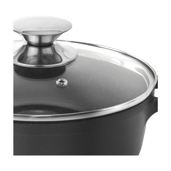 Hliníkový hrnec se skleněnou poklicí Orion Grande, ø 28 cm-image-2