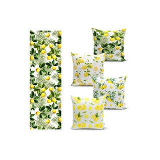 Set povlaků na polštář a běhounu 5 ks – Mila Home