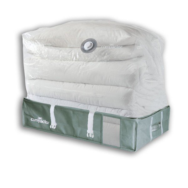 Zelený úložný box na oblečení pod postel Compactor XXL Green Edition 3D Vacuum Bag,-image-1