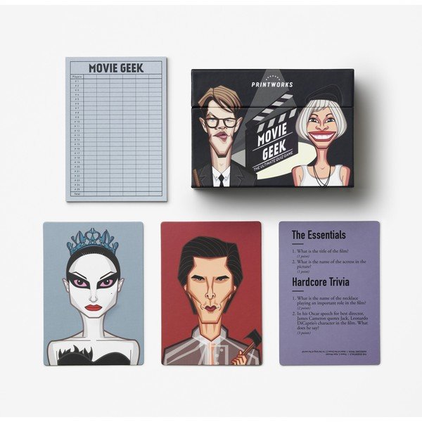 Společenská hra Trivia game Movie geek – Printworks