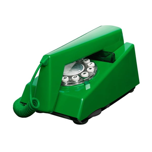 Retro funkční telefon Trim Emerald Green