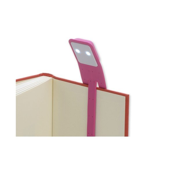 Růžová lampička na čtení Moleskine Magenta