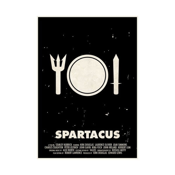 Plakát Spartakus, 29,7x42 cm, limitovaná edice