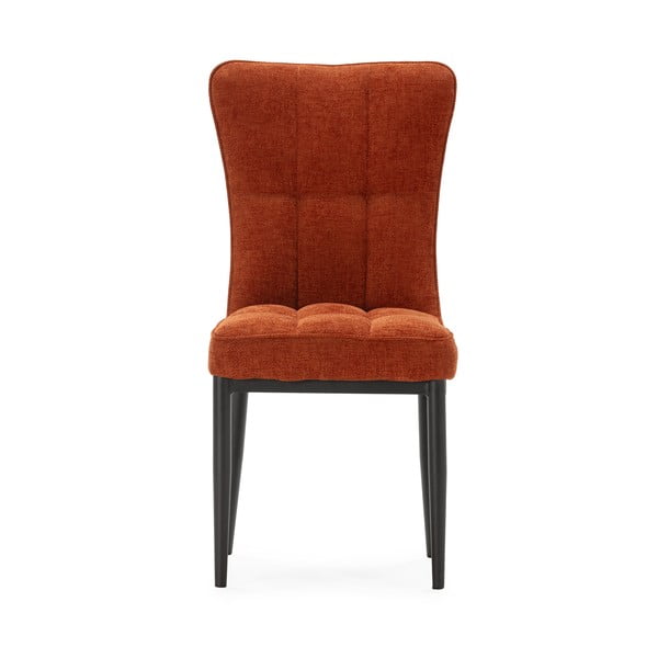 Jídelní židle v sadě v terakotové barvě 2 ks Damon – Marckeric-image-3