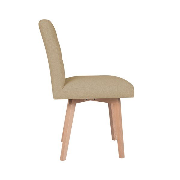 Béžová jídelní židle Mazzini Sofas Tulip-image-1