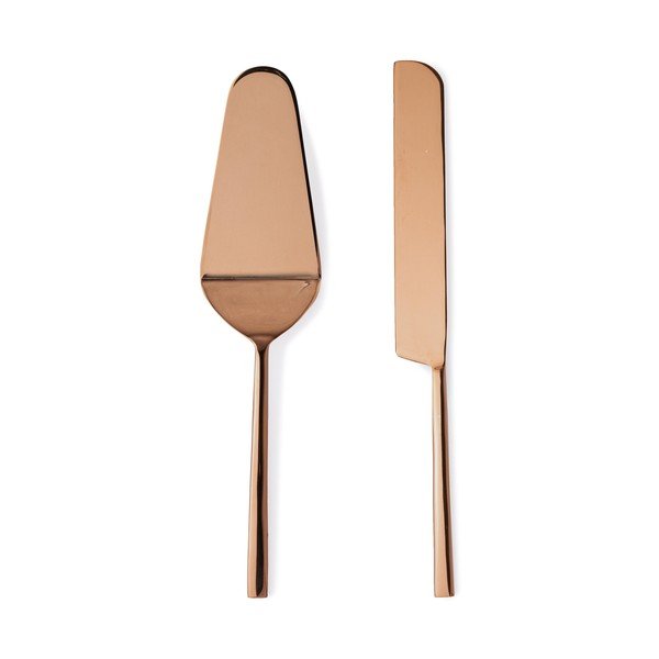 Servírovací sada na dort 2 ks z nerezové oceli Hestia – Bizzotto