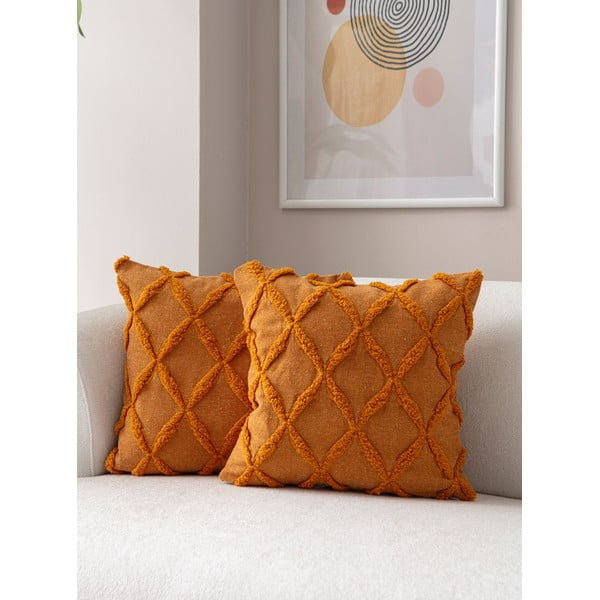 Povlaky na polštáře v sadě 2 ks 43x43 cm Tuffet – Mioli Decor-image-1