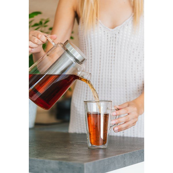 Skleněná čajová konvice Vialli Design, 1,5 l-image-4