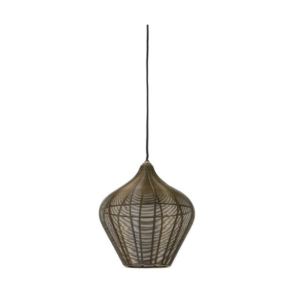 Kovové závěsné svítidlo v bronzové barvě ø 27 cm Alvaro – Light & Living