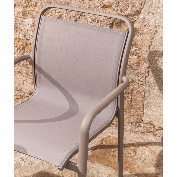 Taupe zahradní židle Luri – Kave Home-image-4