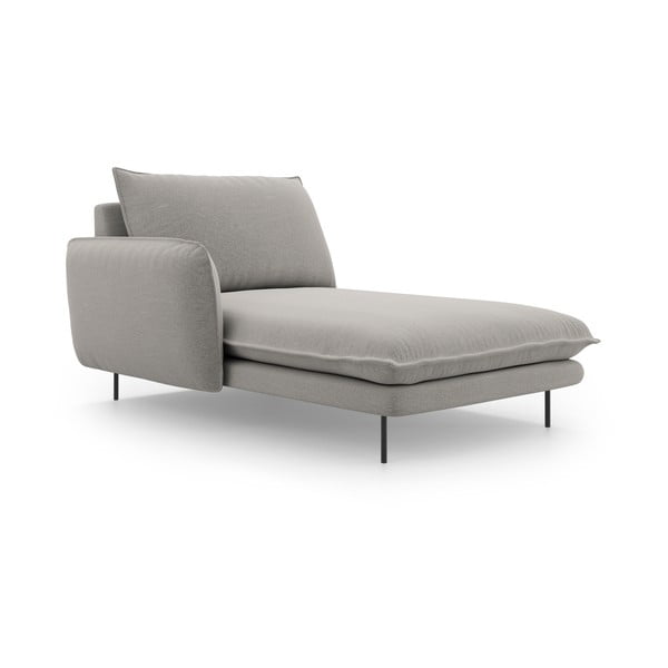 Světle šedá lenoška Cosmopolitan Design Vienna, levý roh-image-2