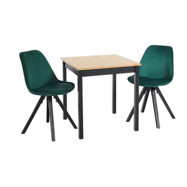 Sada 2 zelených jídelních židlí Bonami Essentials Dima-image-4