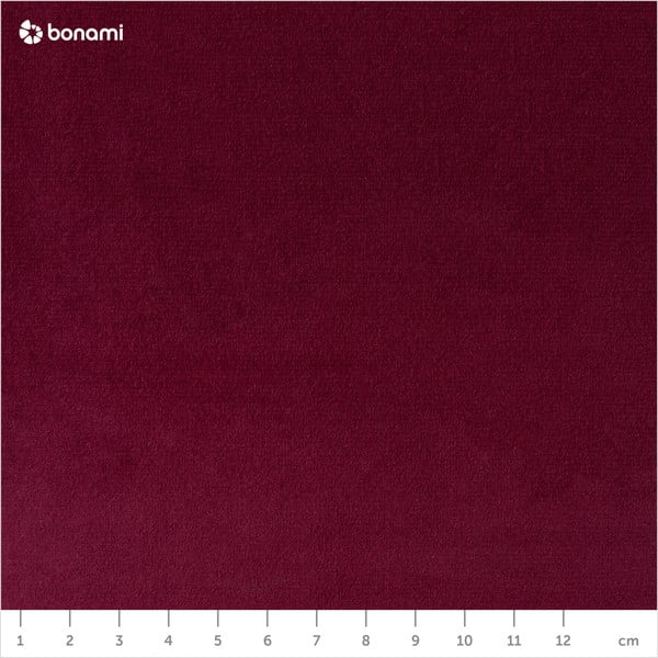 Vínově červená pohovka s černými nohami Mazzini Sofas Amelie, 188 cm-image-1