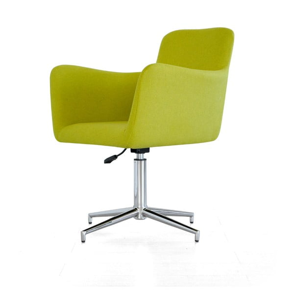 Posuvná židle Pan, zelená
