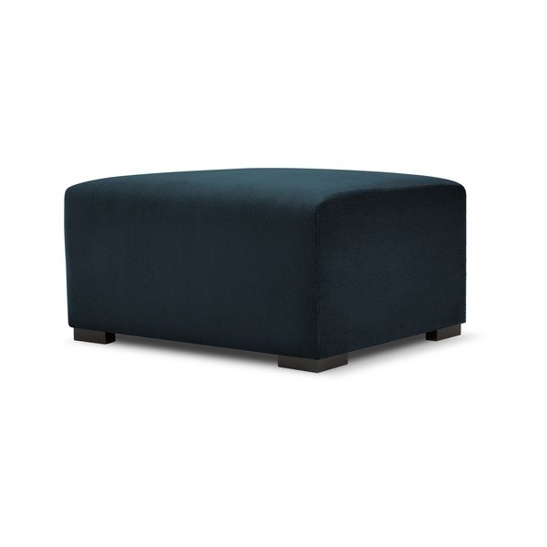 Tmavě modrý manšestrový puf Cosmopolitan Design Hobart