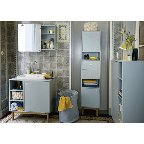 Světle zelený látkový koš na prádlo 67 l Tom Tailor – Wenko-image-1