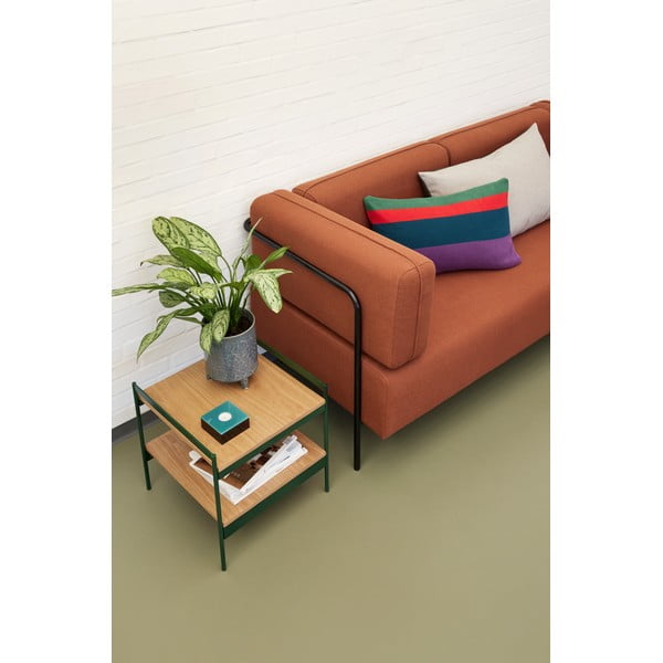 Odkládací stolek s deskou v dubovém dekoru 43x43 cm Jaunty – Hübsch-image-1