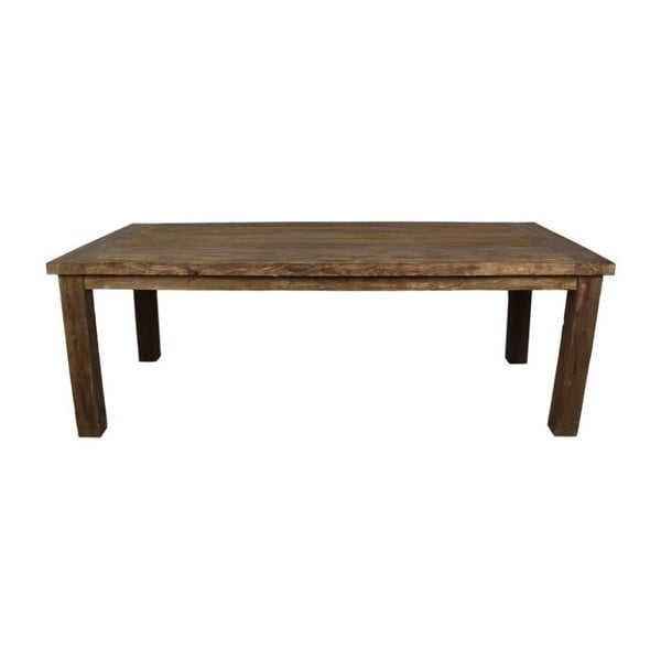 Jídelní stůl z neopracovaného teakového dřeva HSM collection Napoli, 180 x 100 cm