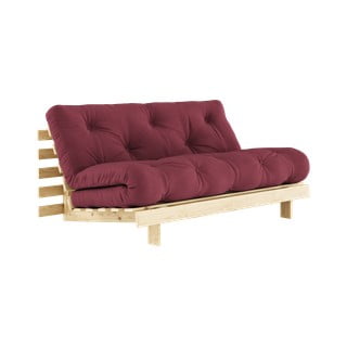 Červená rozkládací pohovka 160 cm Roots - Karup Design