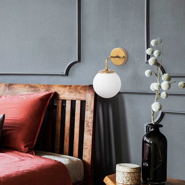 Nástěnné svítidlo ve zlaté barvě Horn – Opviq lights-image-2