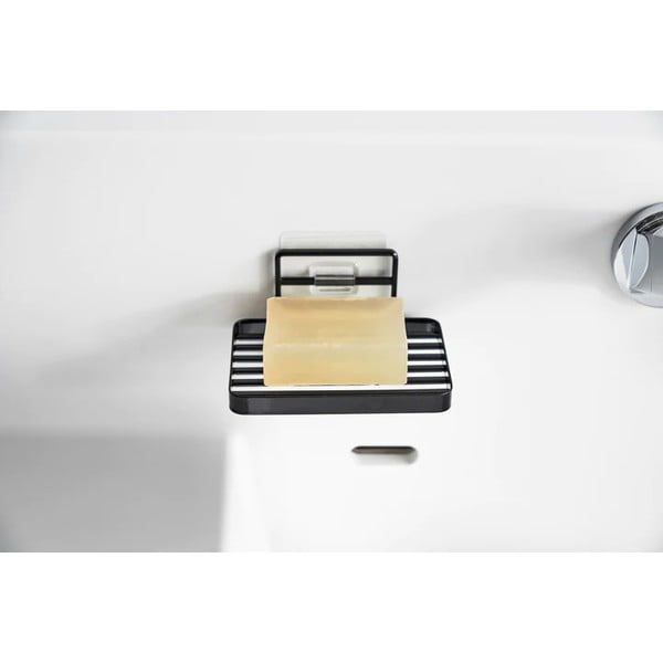 Černá samodržící kovová mýdlenka Film Hook – YAMAZAKI-image-1