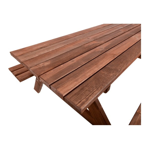 Zahradní jídelní set z borovicového dřeva pro 6 Piknik - Rojaplast-image-4