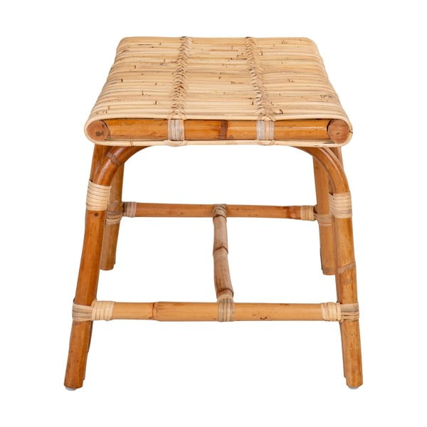 Ratanová zahradní lavice v přírodní barvě Aveiro – House Nordic-image-2