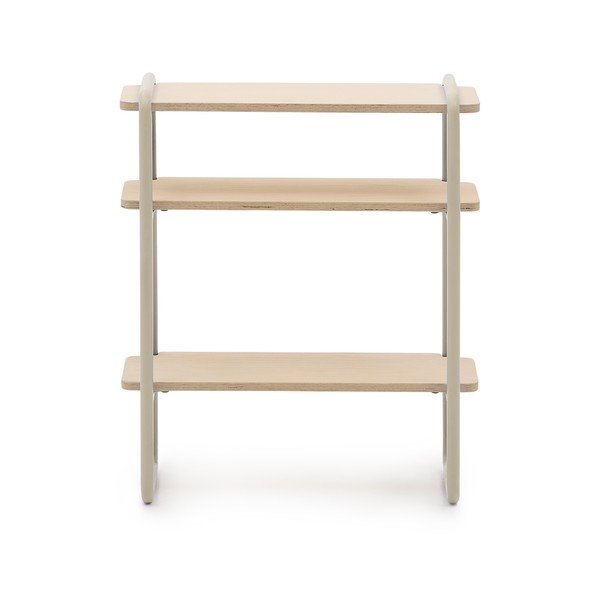 Béžová/v přírodní barvě závěsná dětská knihovna v dekoru jasanu 60x70x28 cm Tinn – Kave Home-image-2