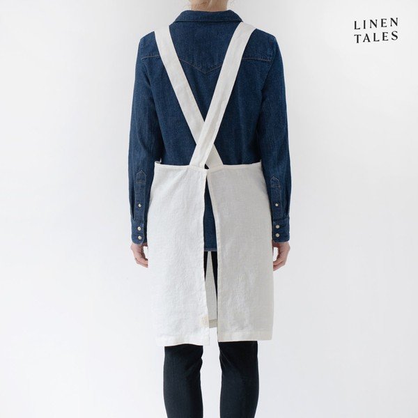 Lněná zástěra Crossback – Linen Tales-image-2