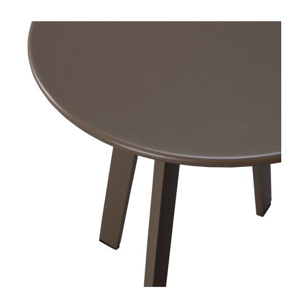 Kovový kulatý zahradní stolek ø 40 cm Fer – WOOOD-image-3