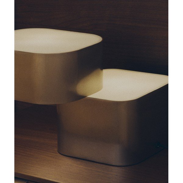 Šedá kovová stolní lampa (výška 23 cm) Tandan – Kave Home-image-4