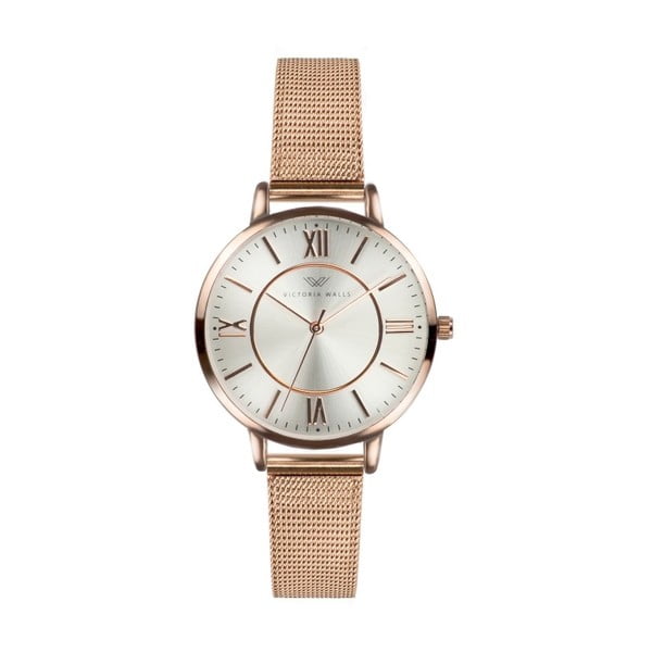 Set dámských hodinek s řemínkem z chirurgické oceli a náramku Victoria Walls Centoro-image-1